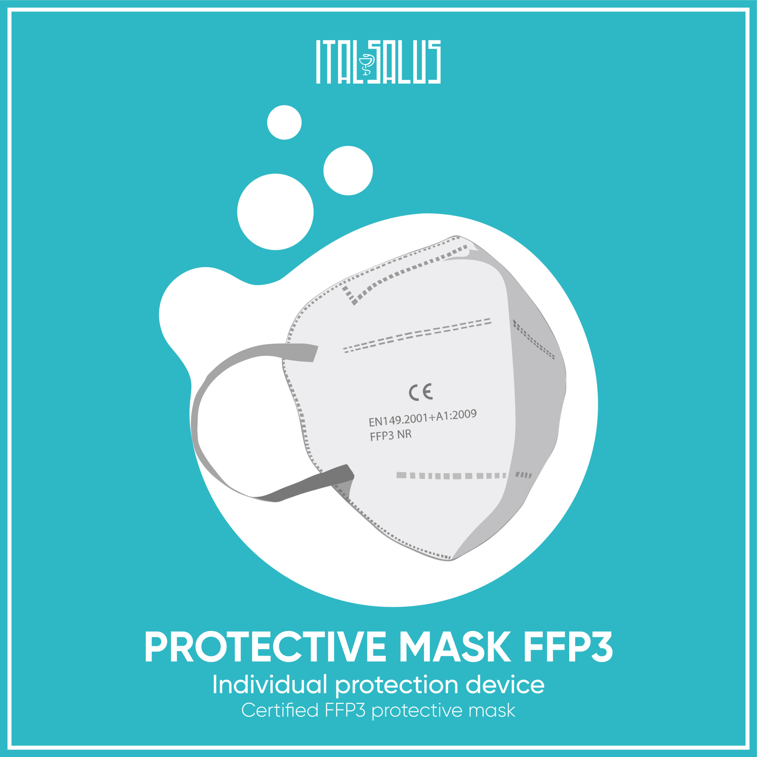 protective mask ffp3 hope&light draw