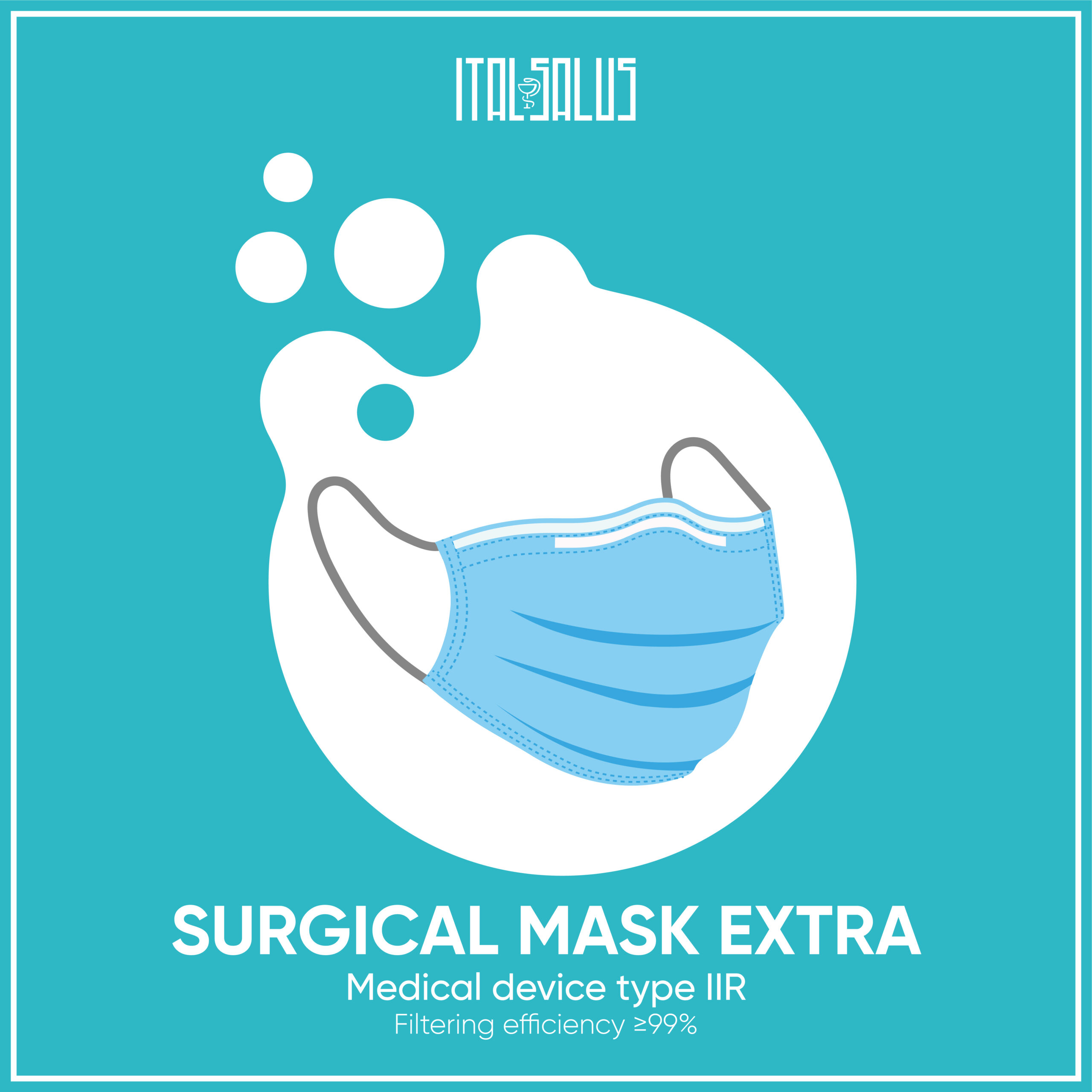surgical mask extra 99% draw