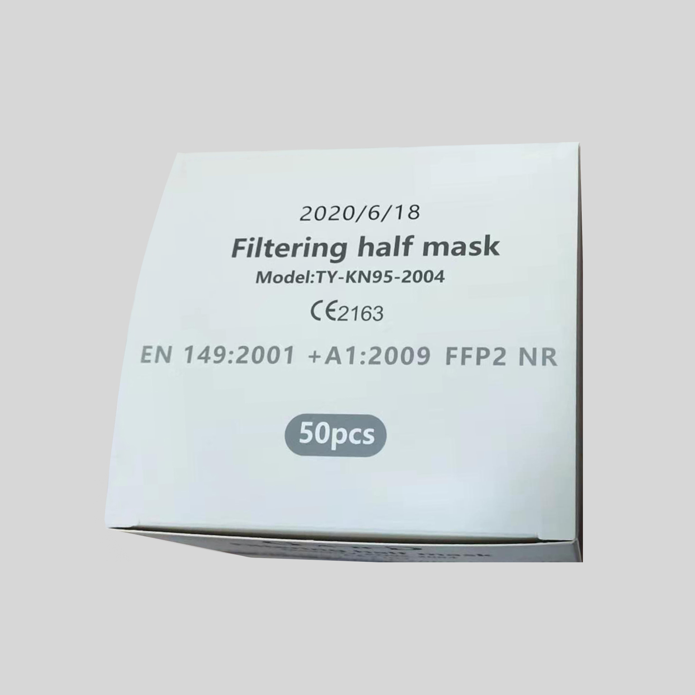 immagine packaging mascherina protettitva FFP2 GABG